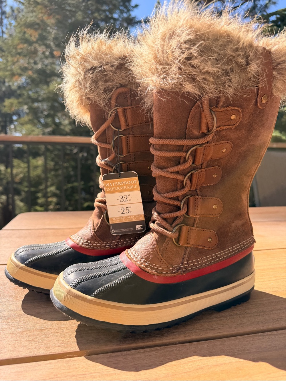 NWT Sorel Women’s Joan Of Arctic Waterproof Boot size 8